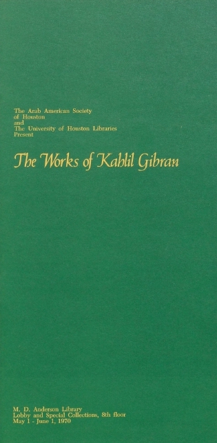 Written Works - Kahlil Gibran Collective Inc.